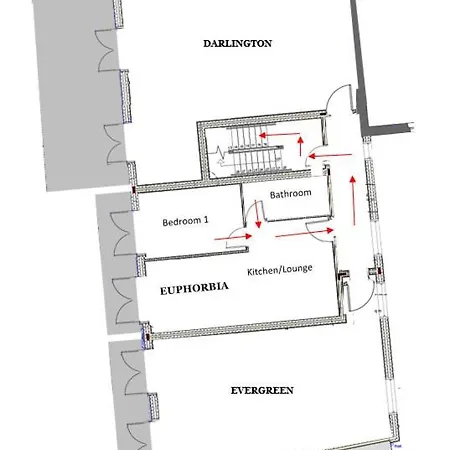 Euphorbia - 1 Bedroom Luxury By Mint 公寓 *